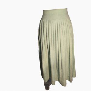 Gorgeous Mint Pleated Soft Kit Sweater Skirt Size M